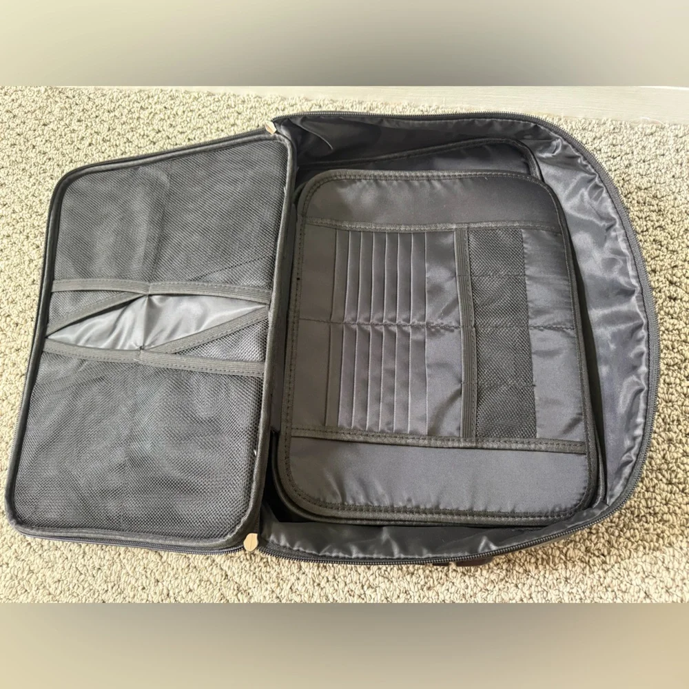 Engpow Black Men's Bag Briefcase/laptop bag/organizer with lock